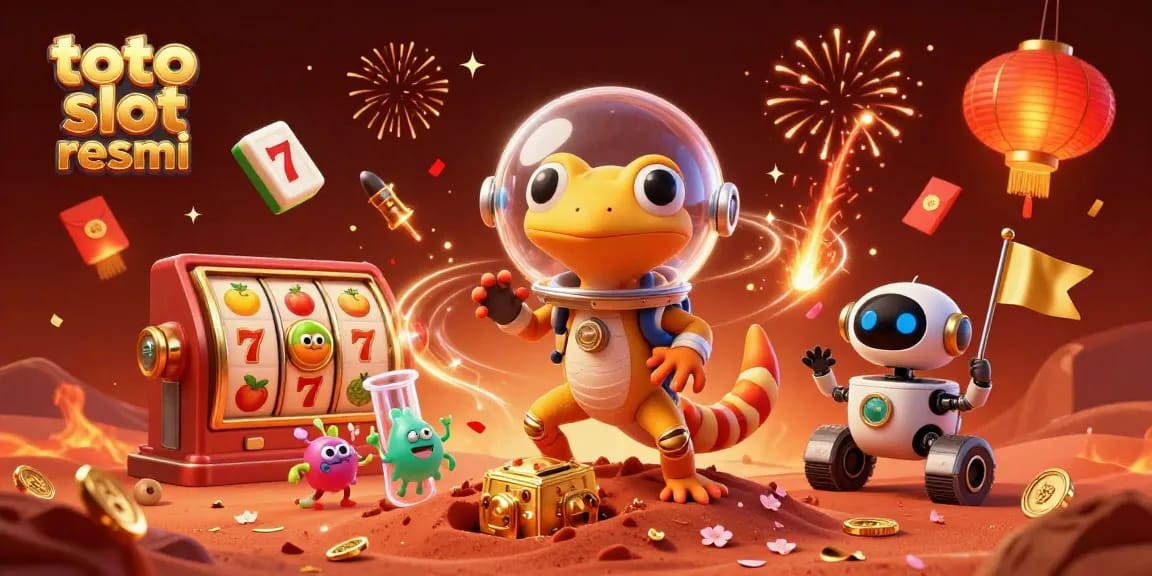 Win big at toto slot resmi with exciting slots and golden opportunities in a rich 3D casino environment!