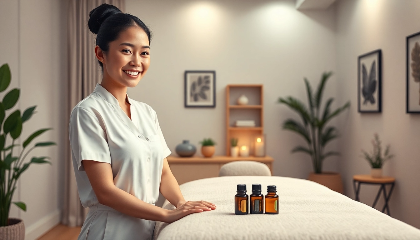Experience a peaceful 수원출장마사지 with a professional therapist in a serene home setting.