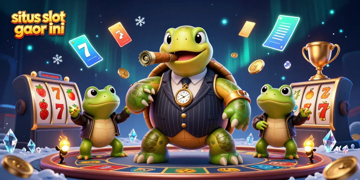 Permainan menarik di situs slot gacor hari ini dengan karakter kartun dan elemen slot yang menyenangkan.