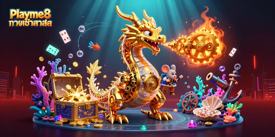 เล่นเกมคาสิโนออนไลน์กับ Playme8 ทางเข้าล่าสุด ที่มีมังกรทองและโบนัสมากมาย