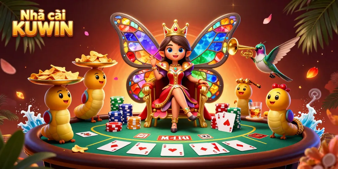 Experience exciting games at Nhà cái KUWIN with vibrant casino elements and a dynamic atmosphere.