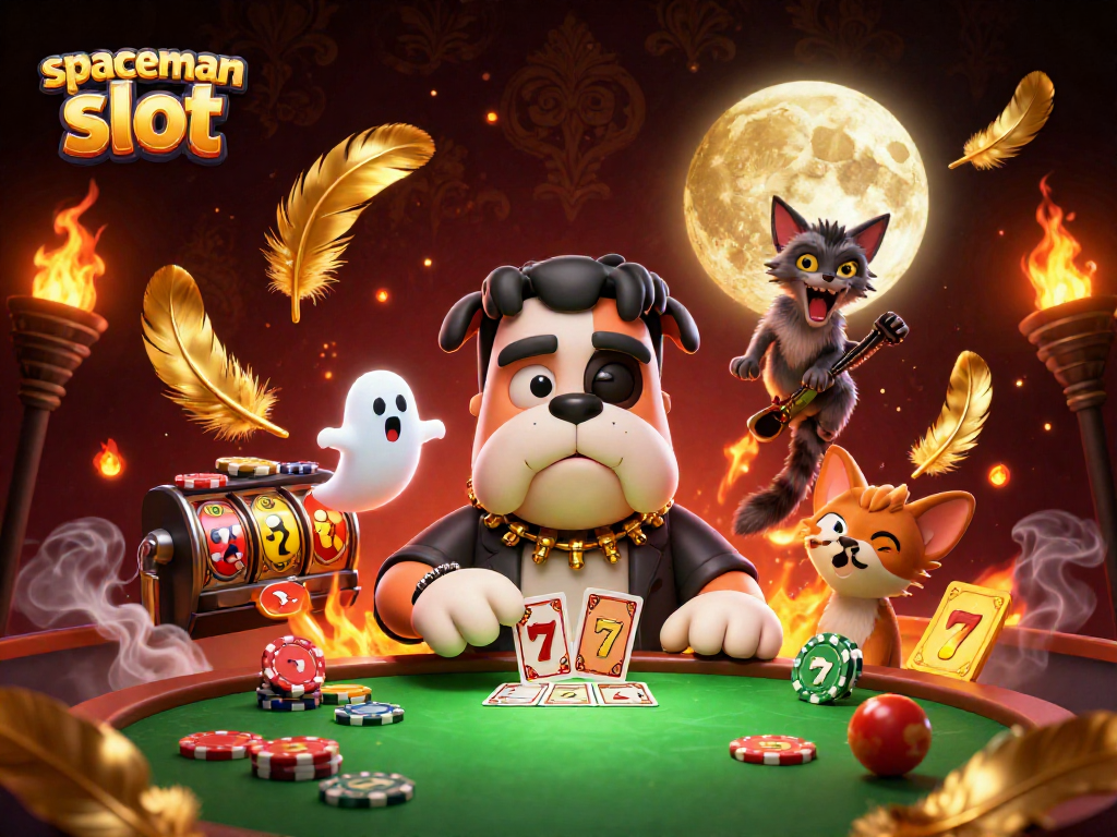 Experience the thrilling action at spaceman slot with dynamic 3D characters and vibrant game elements.