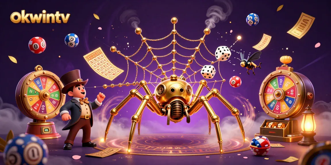 Catch exciting moments on okwintv with vibrant gambling elements and dynamic animated visuals.
