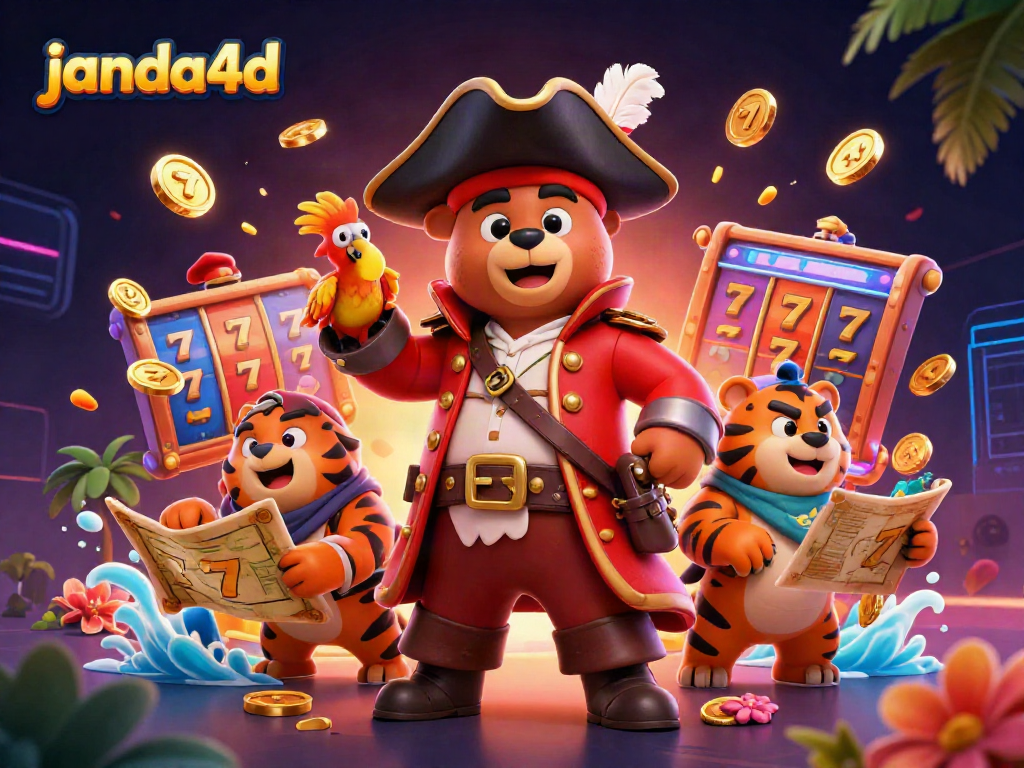 Janda4D menghadirkan aksi seru di platform slot online dengan beruang kapten dan harimau sebagai teman.