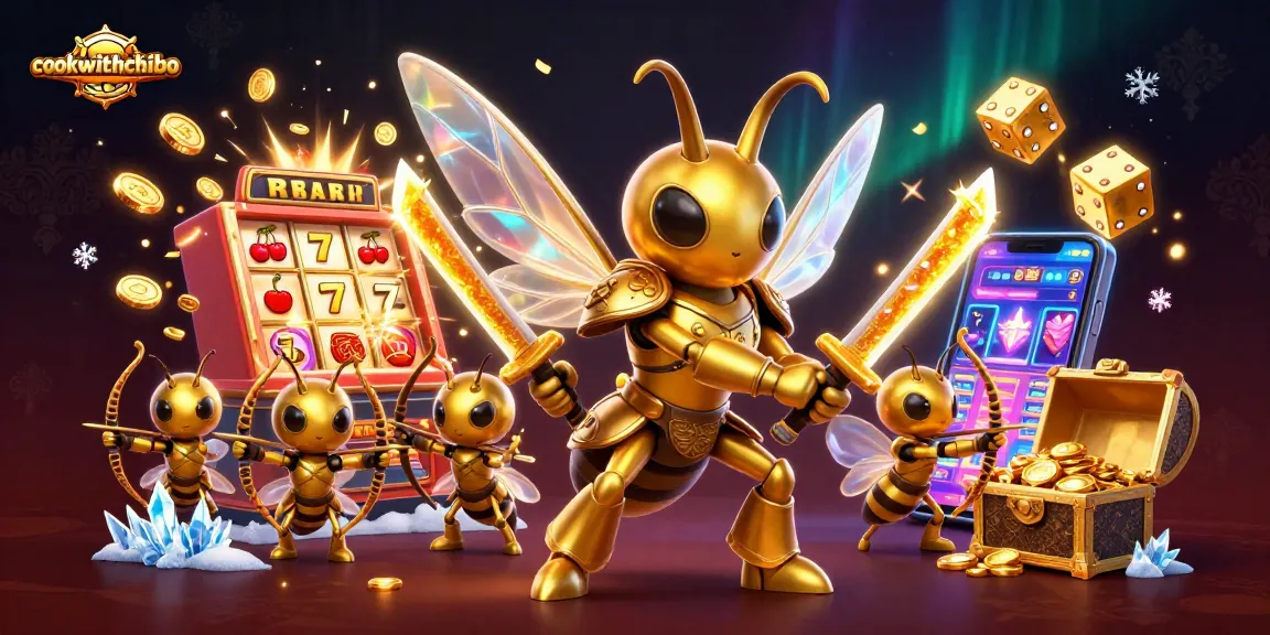 Engage with cookwithchibo's vibrant casino reel gameplay featuring dynamic 3D character action.