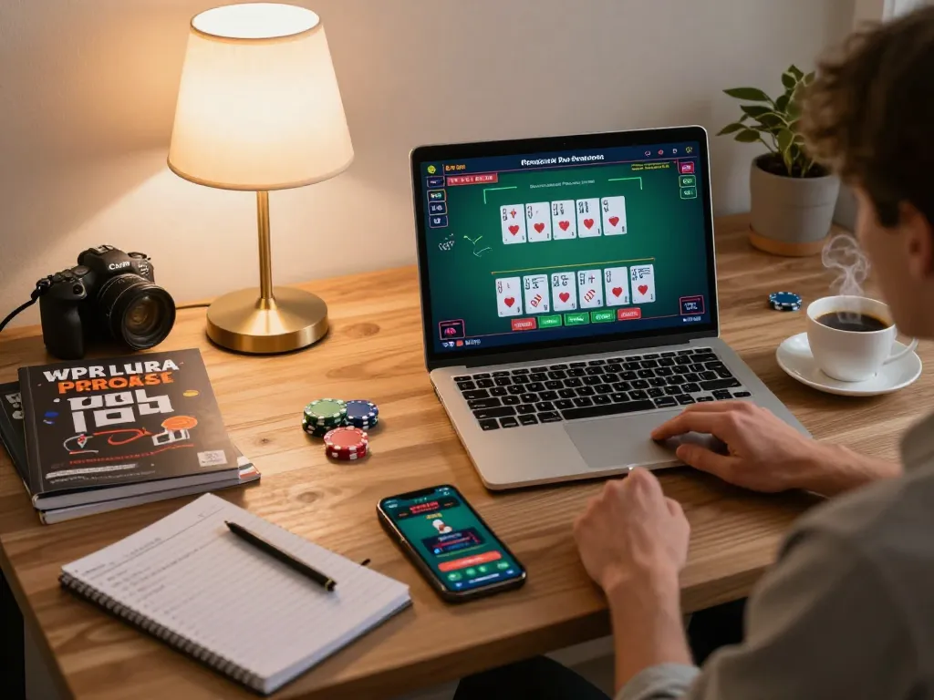 Engaging in live dealer blackjack at home with luck88com app on display.