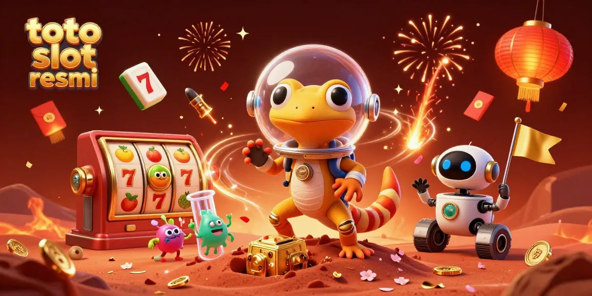 Win big at toto slot resmi with exciting slots and golden opportunities in a rich 3D casino environment!