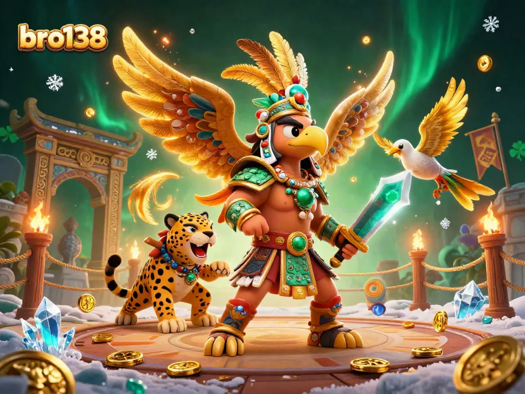 Experience thrilling gaming action at bro138 with vibrant casino elements, highlighted in 3D illustration.