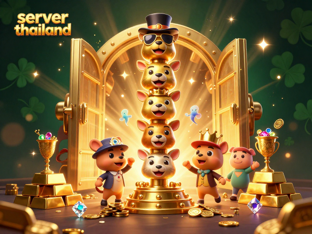 Bet on exciting wins with server thailand in this vibrant casino scene filled with treasures.