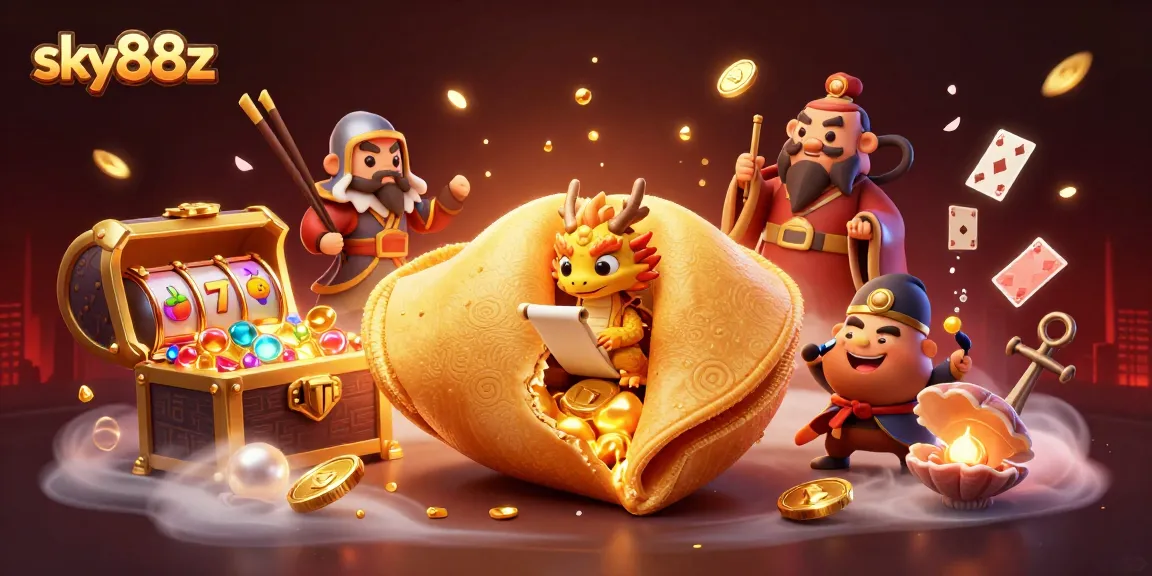Engage in thrilling gameplay at sky88z with exciting slot reels and vibrant casino elements.