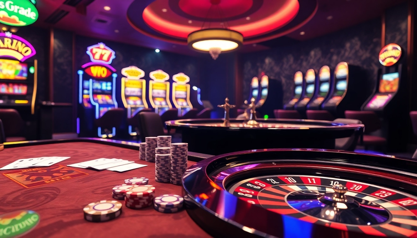 Call of Duty-themed casino scene with vibrant tables, chips, and exciting gameplay.