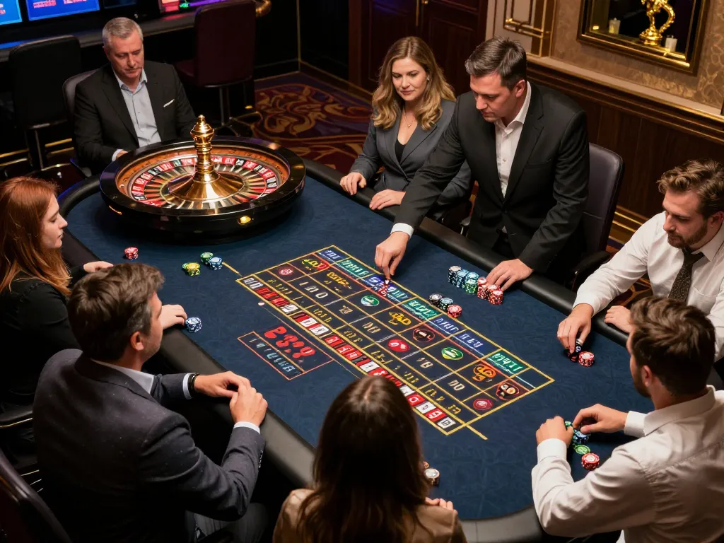 Players engaged at RR88 SELECT online casino during a thrilling live roulette game.