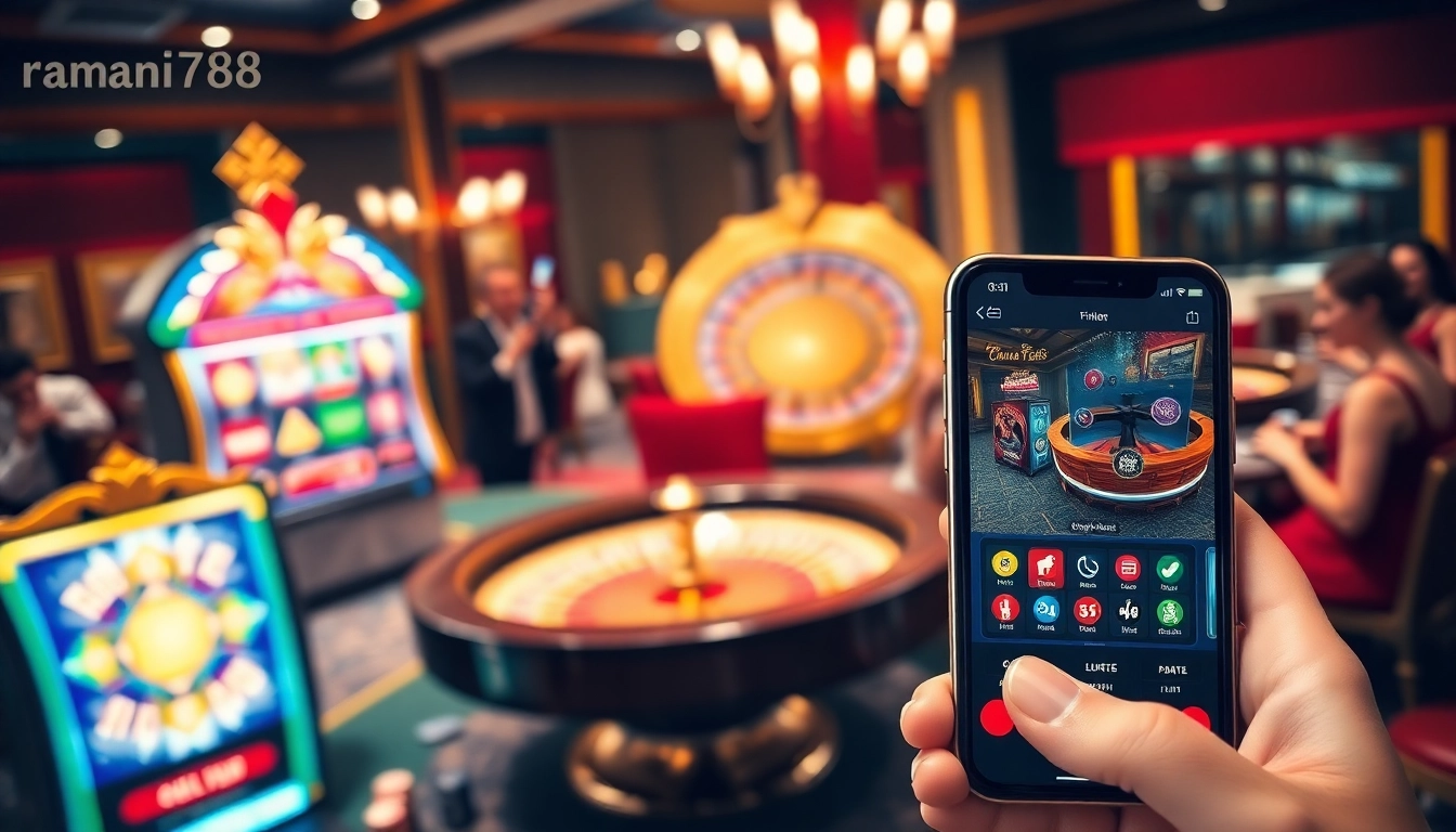 Menggugah para penjudi dengan pengalaman mesin slot yang mendebarkan dari aman788 dalam suasana kasino yang meriah.