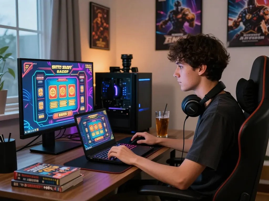 pengaturan permainan situs slot gacor dengan grafik berwarna-warni dan suasana nyaman