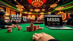 Experience the thrill of winning at trang chủ mm88 with a high-stakes poker game, luxurious settings, and excitement.