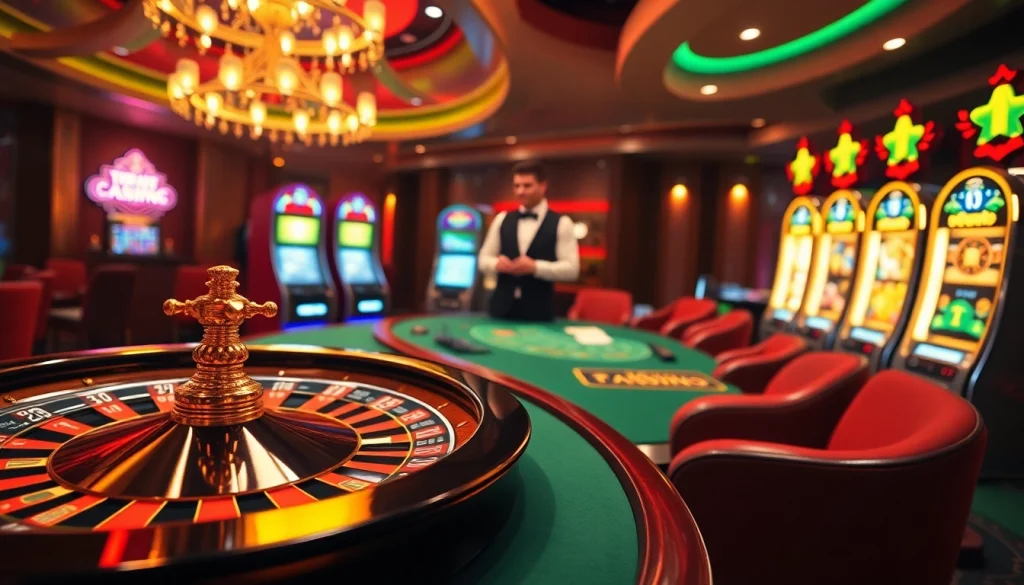 Exciting online casino ambiance at 789win com featuring vibrant gaming elements.