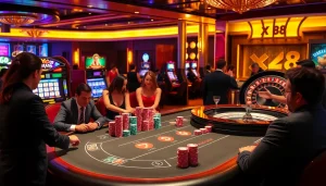 Experience the thrill of gambling at XX88 with vibrant casino games, poker tables, and winning excitement.